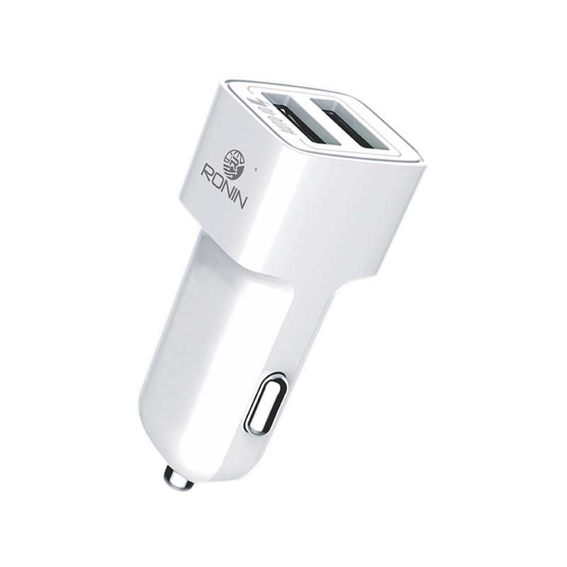 R-411 Auto-ID Car Charger 2.4A